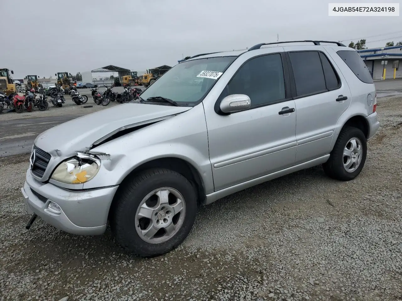 2002 Mercedes-Benz Ml 320 VIN: 4JGAB54E72A324198 Lot: 59327075