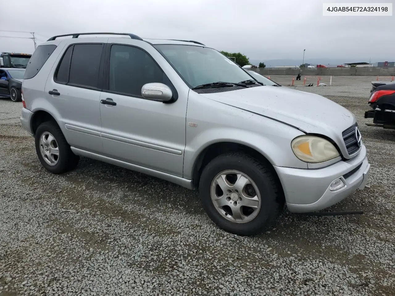 2002 Mercedes-Benz Ml 320 VIN: 4JGAB54E72A324198 Lot: 59327075