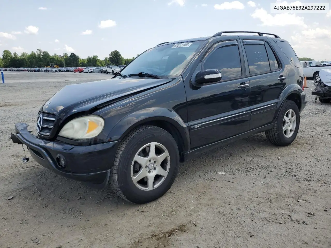 2002 Mercedes-Benz Ml 500 VIN: 4JGAB75E32A297222 Lot: 62659155