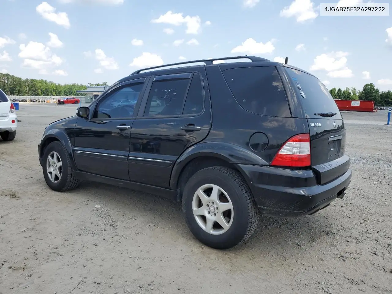 2002 Mercedes-Benz Ml 500 VIN: 4JGAB75E32A297222 Lot: 62659155