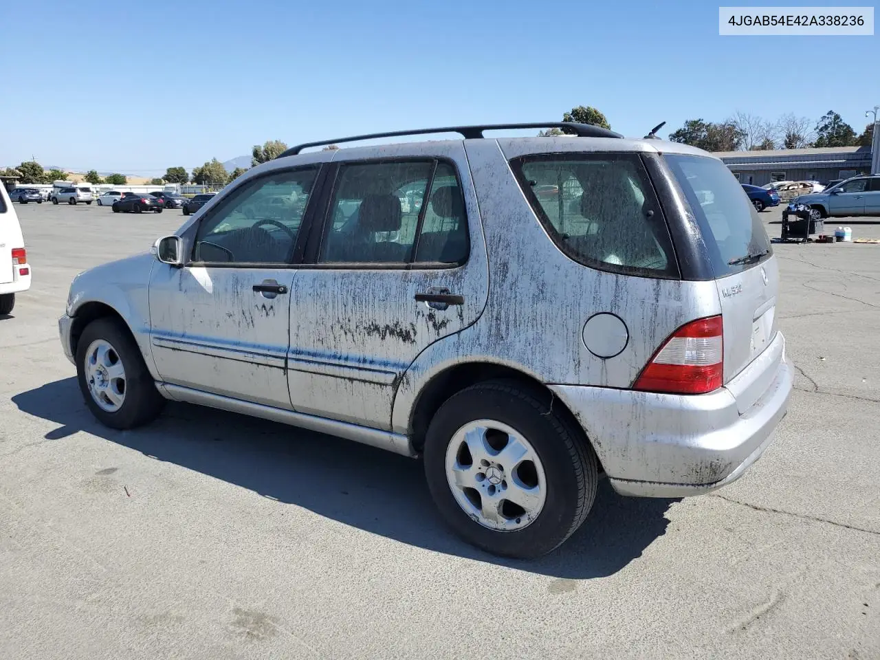 2002 Mercedes-Benz Ml 320 VIN: 4JGAB54E42A338236 Lot: 62933365