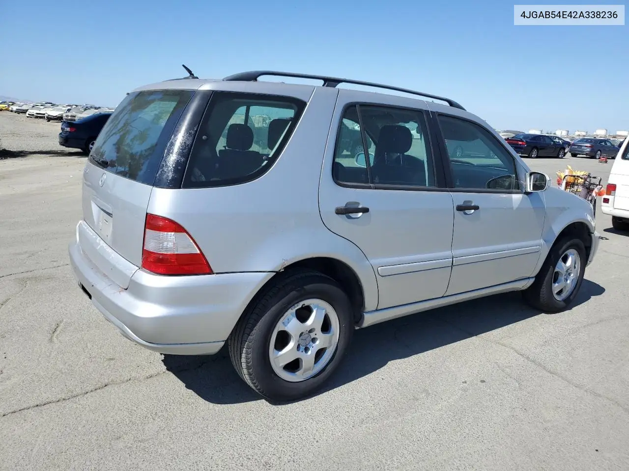 2002 Mercedes-Benz Ml 320 VIN: 4JGAB54E42A338236 Lot: 62933365