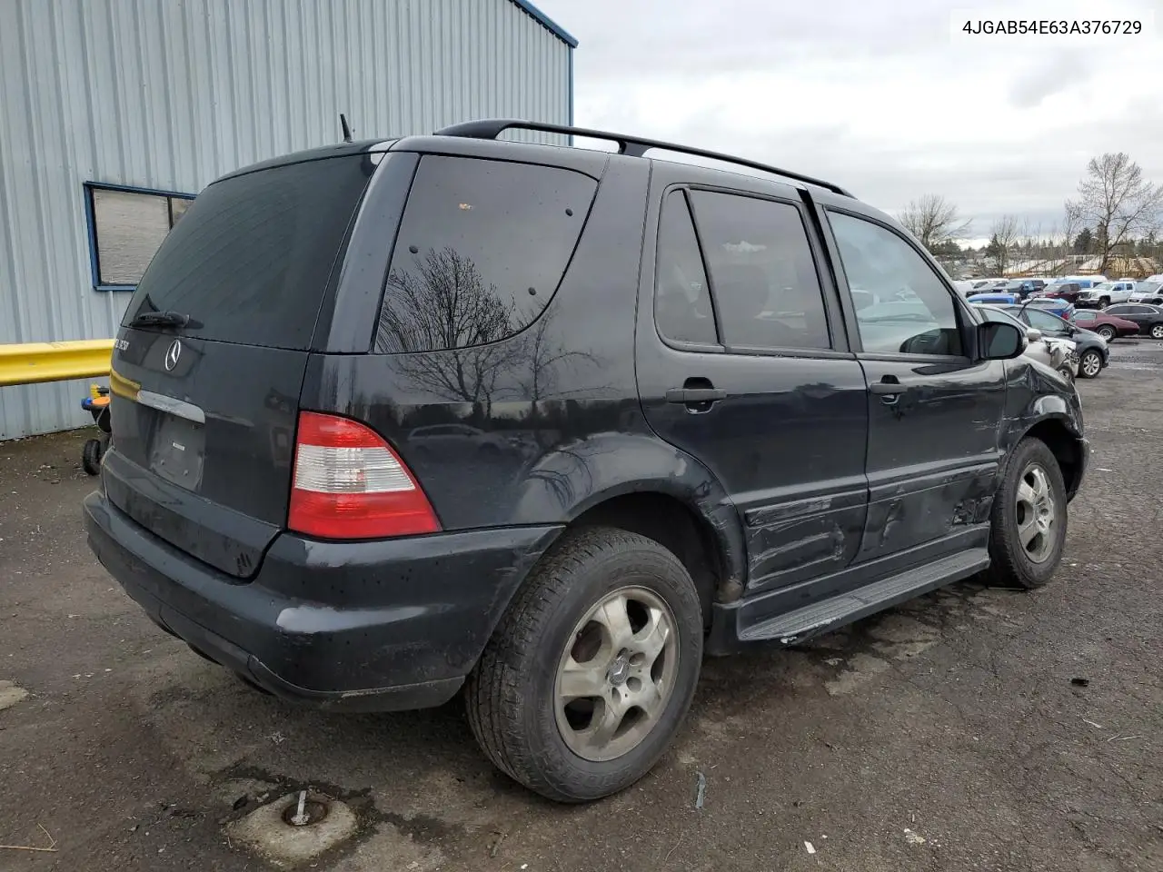 2003 Mercedes-Benz Ml 320 VIN: 4JGAB54E63A376729 Lot: 49922875