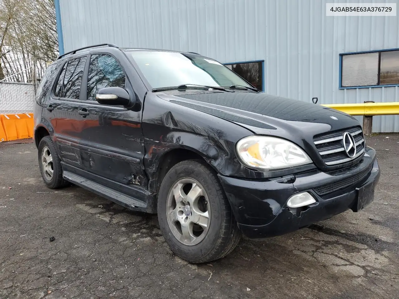 2003 Mercedes-Benz Ml 320 VIN: 4JGAB54E63A376729 Lot: 49922875