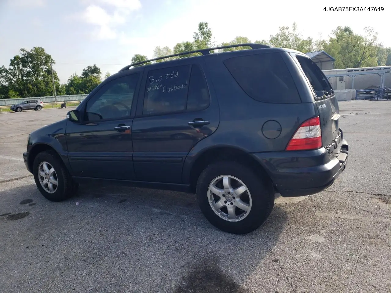 2003 Mercedes-Benz Ml 500 VIN: 4JGAB75EX3A447649 Lot: 56901235