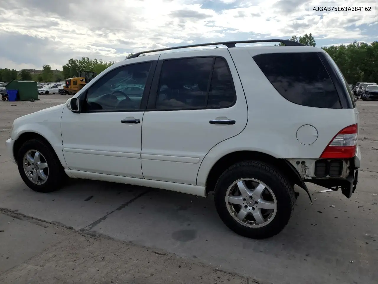 2003 Mercedes-Benz Ml 500 VIN: 4JGAB75E63A384162 Lot: 60877185