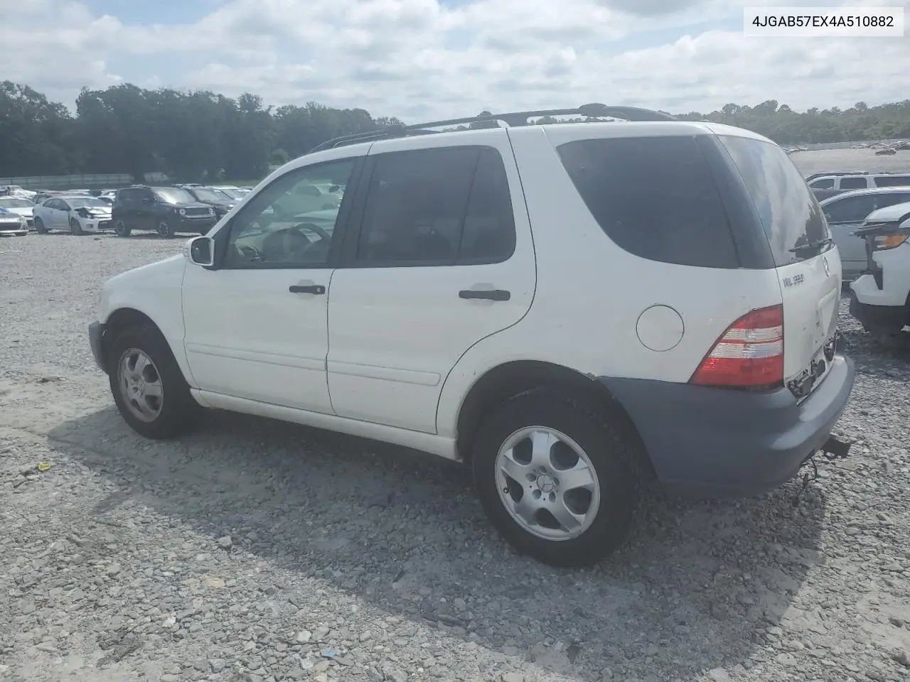 2004 Mercedes-Benz Ml 350 VIN: 4JGAB57EX4A510882 Lot: 63225845