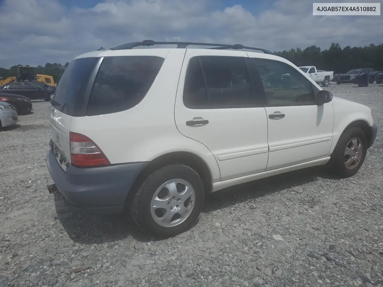 2004 Mercedes-Benz Ml 350 VIN: 4JGAB57EX4A510882 Lot: 63225845