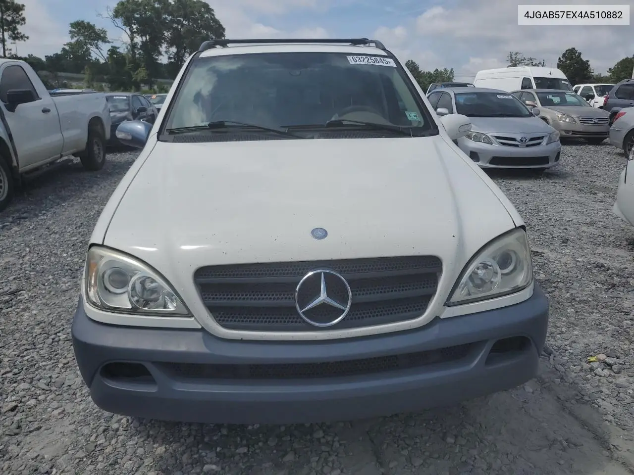 2004 Mercedes-Benz Ml 350 VIN: 4JGAB57EX4A510882 Lot: 63225845