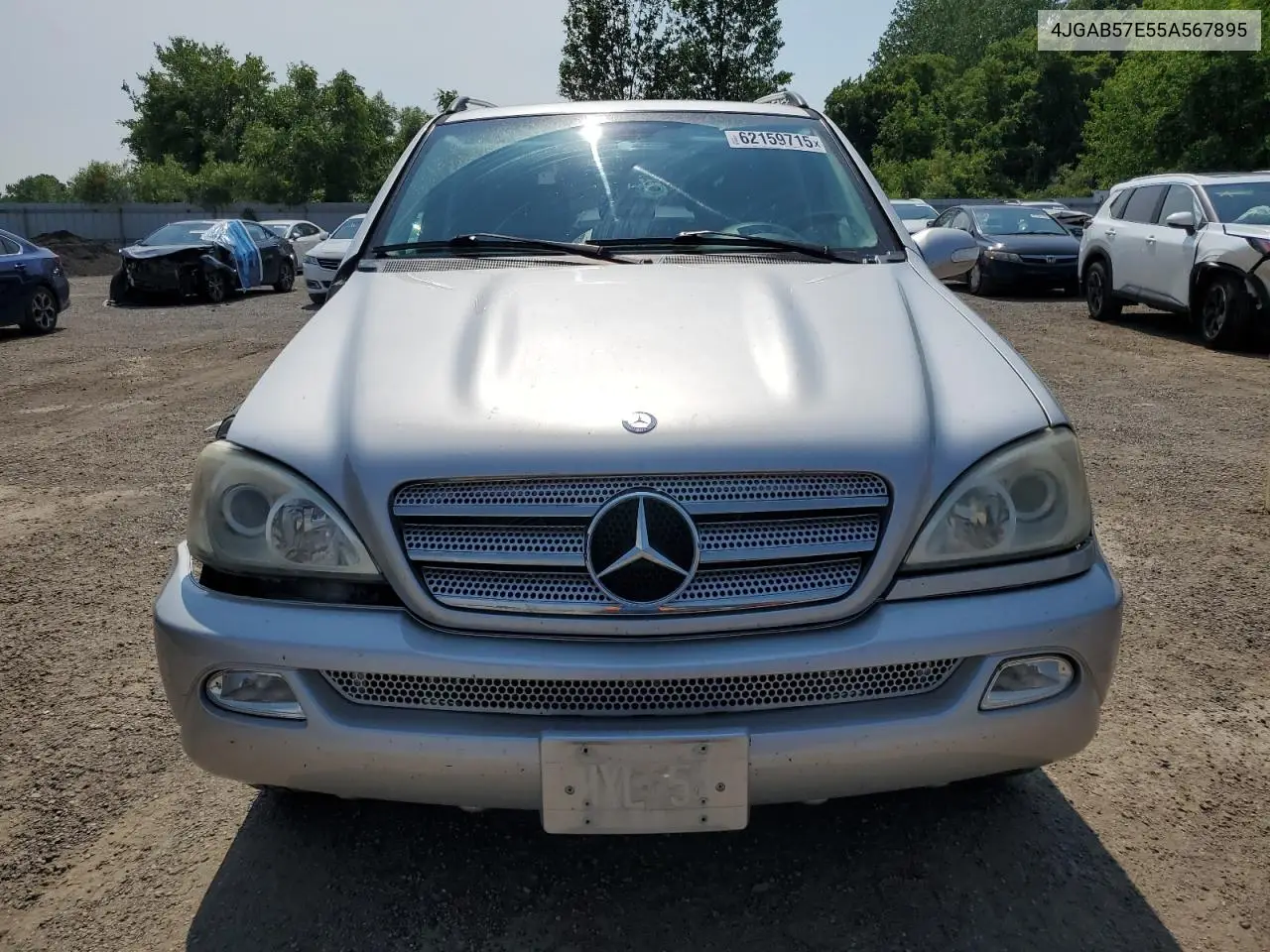 2005 Mercedes-Benz Ml 350 VIN: 4JGAB57E55A567895 Lot: 62159715