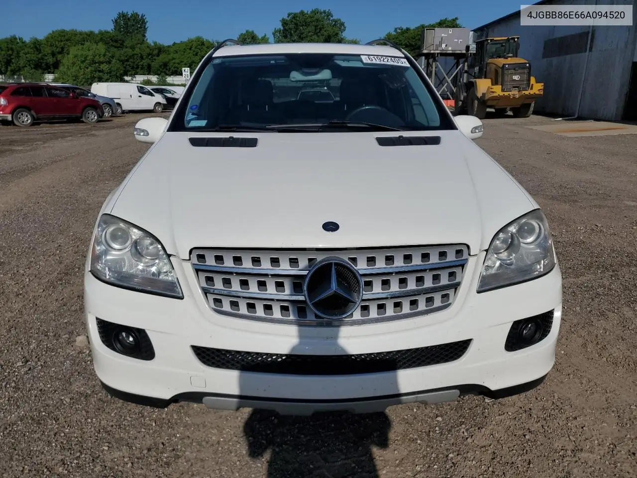 2006 Mercedes-Benz Ml 350 VIN: 4JGBB86E66A094520 Lot: 61922405