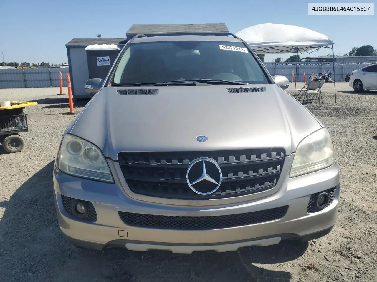 2006 Mercedes-Benz Ml 350 VIN: 4JGBB86E46A015507 Lot: 62221315