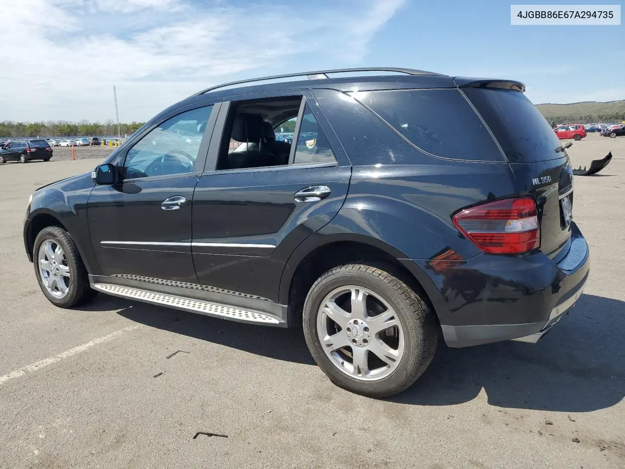 2007 Mercedes-Benz Ml 350 VIN: 4JGBB86E67A294735 Lot: 52980545
