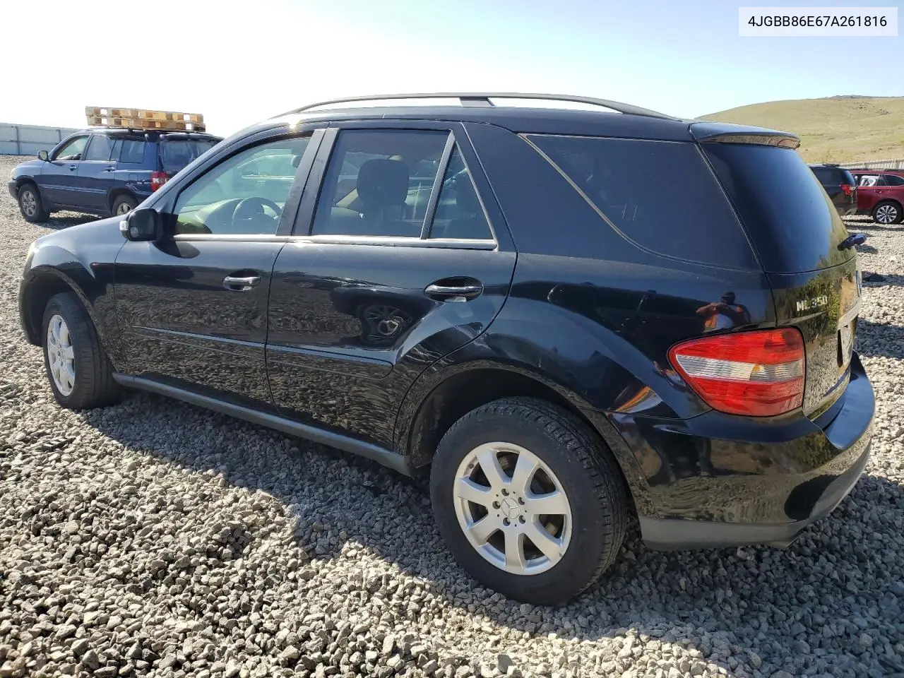 2007 Mercedes-Benz Ml 350 VIN: 4JGBB86E67A261816 Lot: 55777175