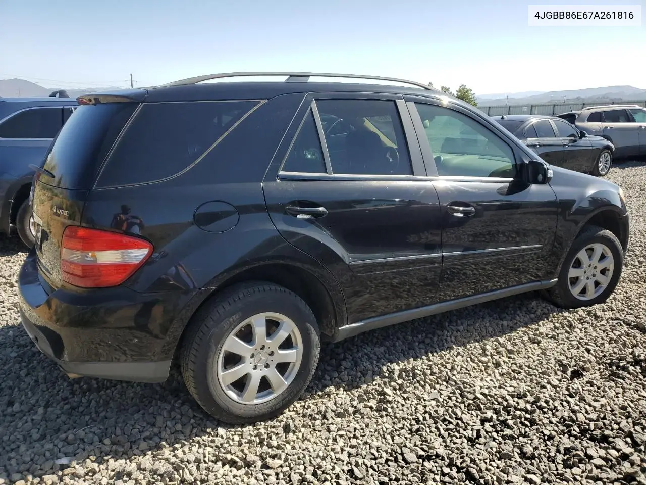 2007 Mercedes-Benz Ml 350 VIN: 4JGBB86E67A261816 Lot: 55777175
