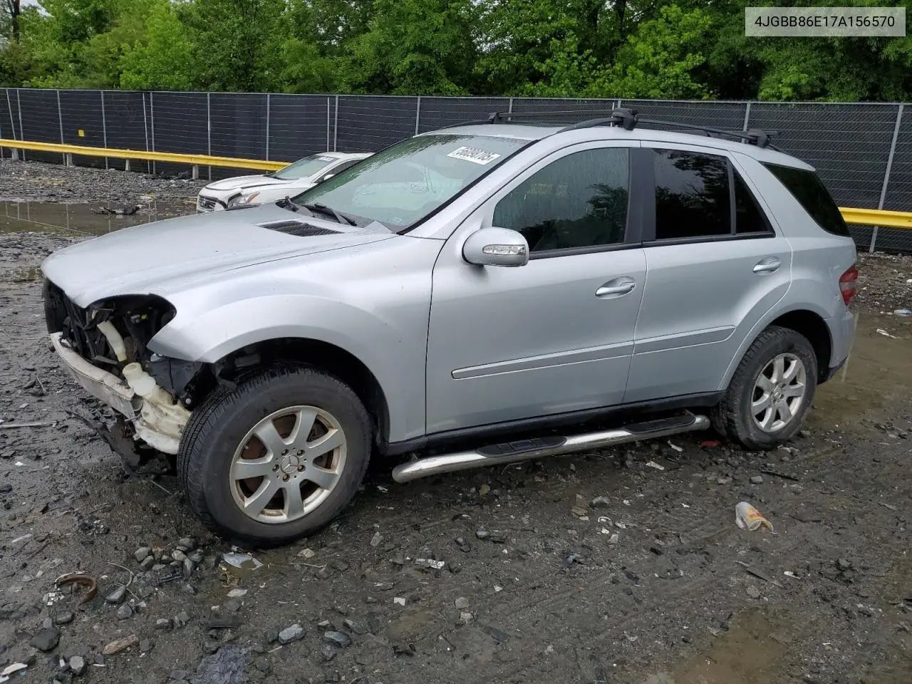 2007 Mercedes-Benz Ml 350 VIN: 4JGBB86E17A156570 Lot: 56098705