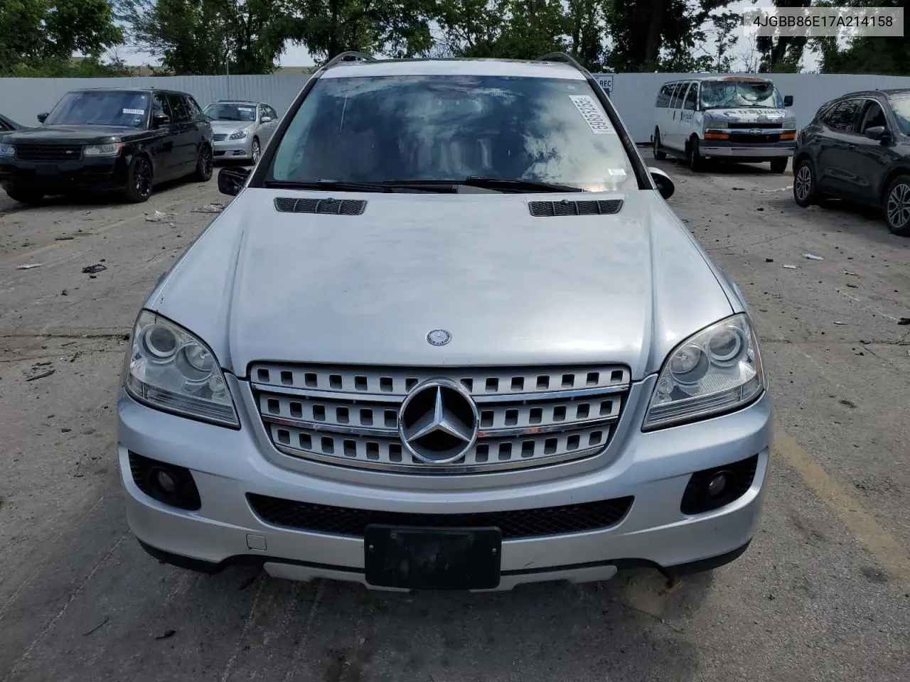2007 Mercedes-Benz Ml 350 VIN: 4JGBB86E17A214158 Lot: 59856255