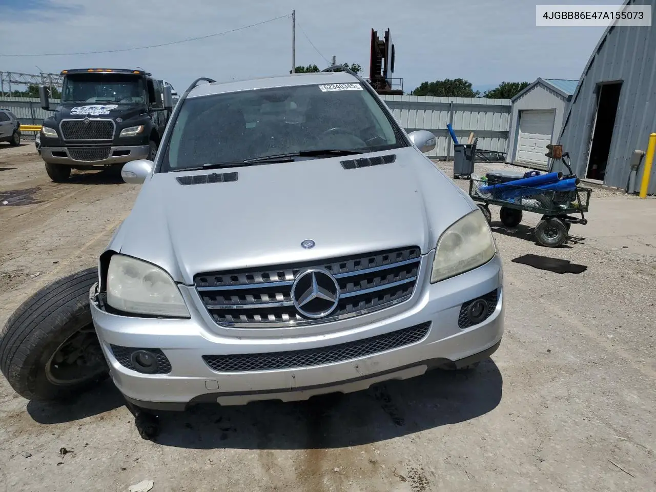 2007 Mercedes-Benz Ml 350 VIN: 4JGBB86E47A155073 Lot: 62340345