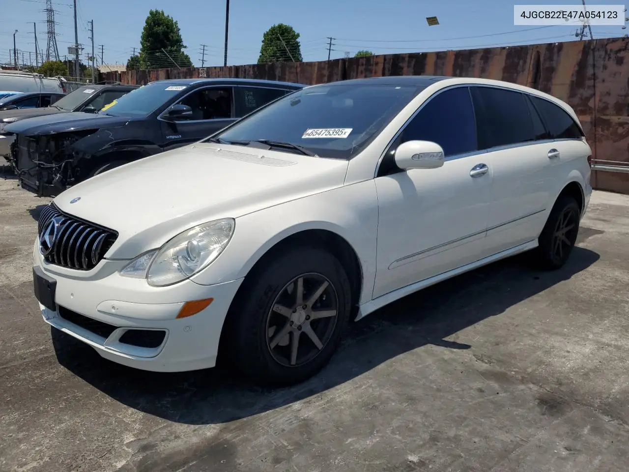2007 Mercedes-Benz R 320 Cdi VIN: 4JGCB22E47A054123 Lot: 65475395