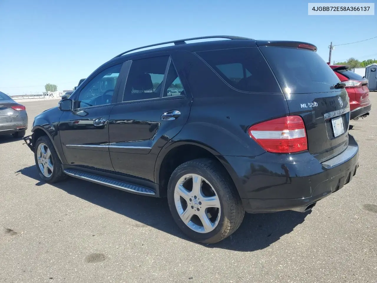 2008 Mercedes-Benz Ml 550 VIN: 4JGBB72E58A366137 Lot: 56139065