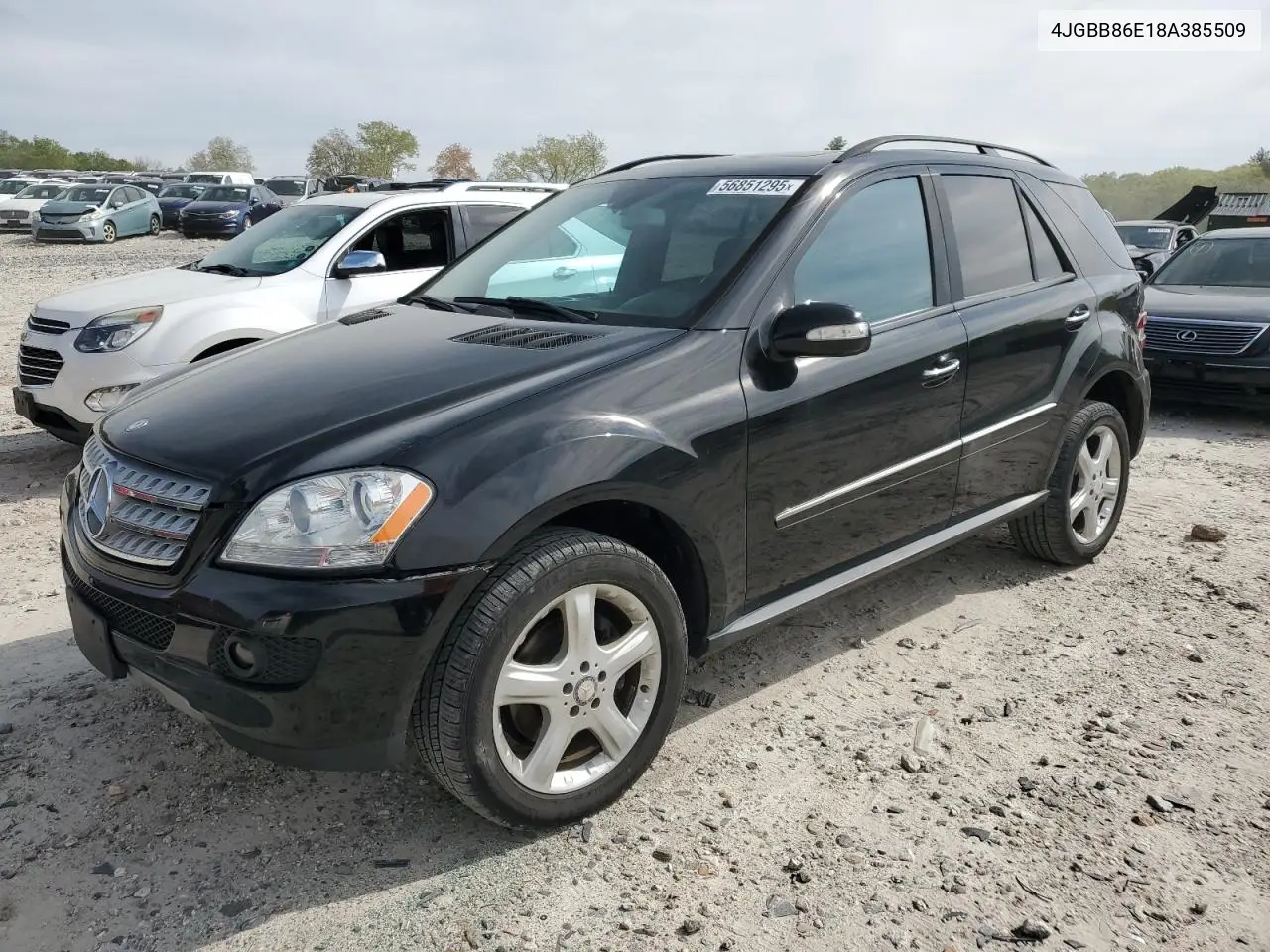 2008 Mercedes-Benz Ml 350 VIN: 4JGBB86E18A385509 Lot: 56851295
