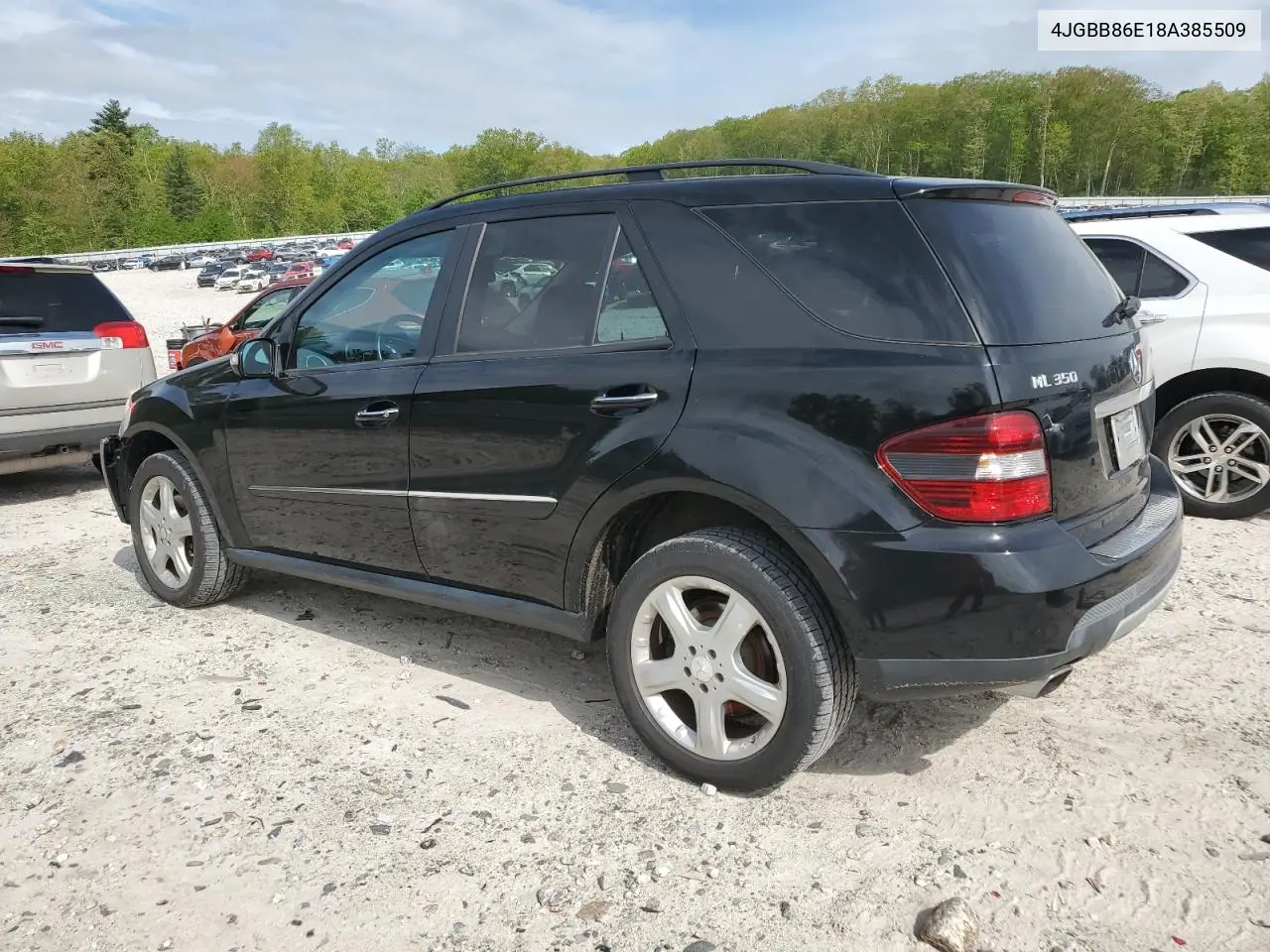 2008 Mercedes-Benz Ml 350 VIN: 4JGBB86E18A385509 Lot: 56851295
