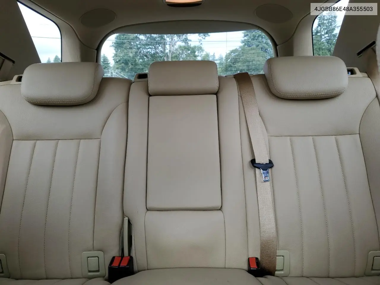 2008 Mercedes-Benz Ml 350 VIN: 4JGBB86E48A355503 Lot: 62141575