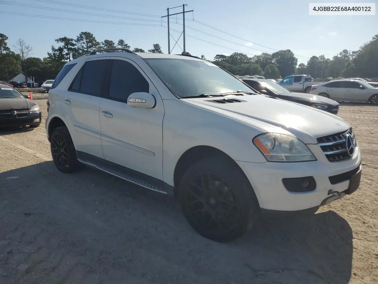 2008 Mercedes-Benz Ml 320 Cdi VIN: 4JGBB22E68A400122 Lot: 62194165