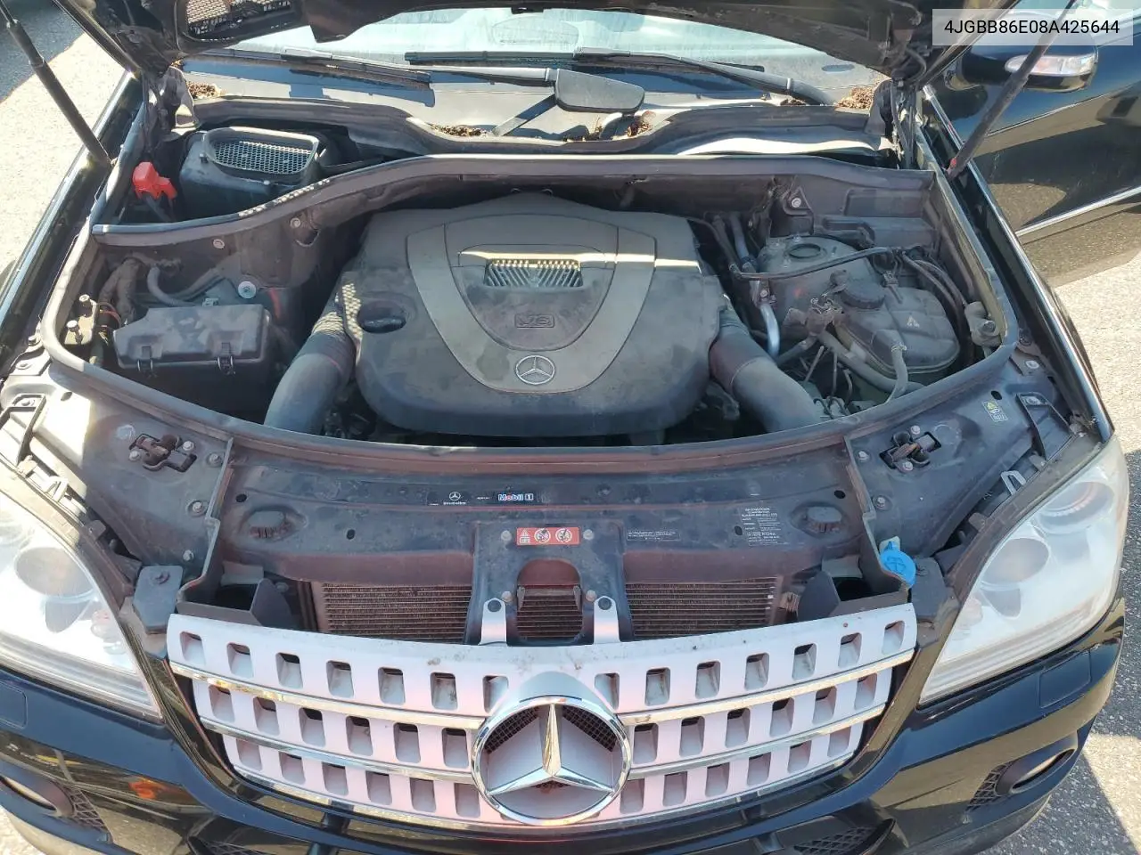 2008 Mercedes-Benz Ml 350 VIN: 4JGBB86E08A425644 Lot: 63211525