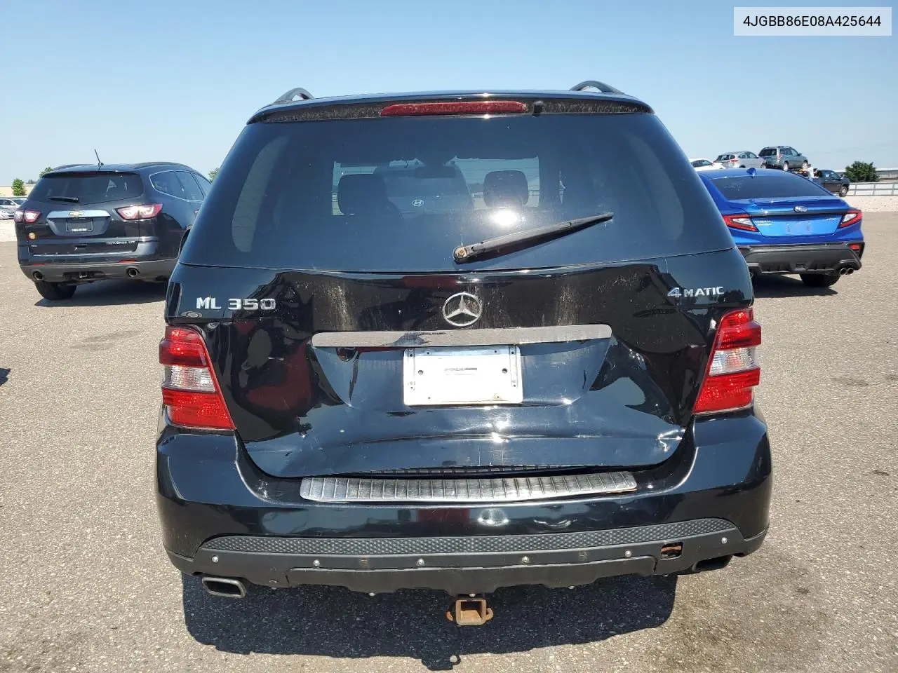 2008 Mercedes-Benz Ml 350 VIN: 4JGBB86E08A425644 Lot: 63211525