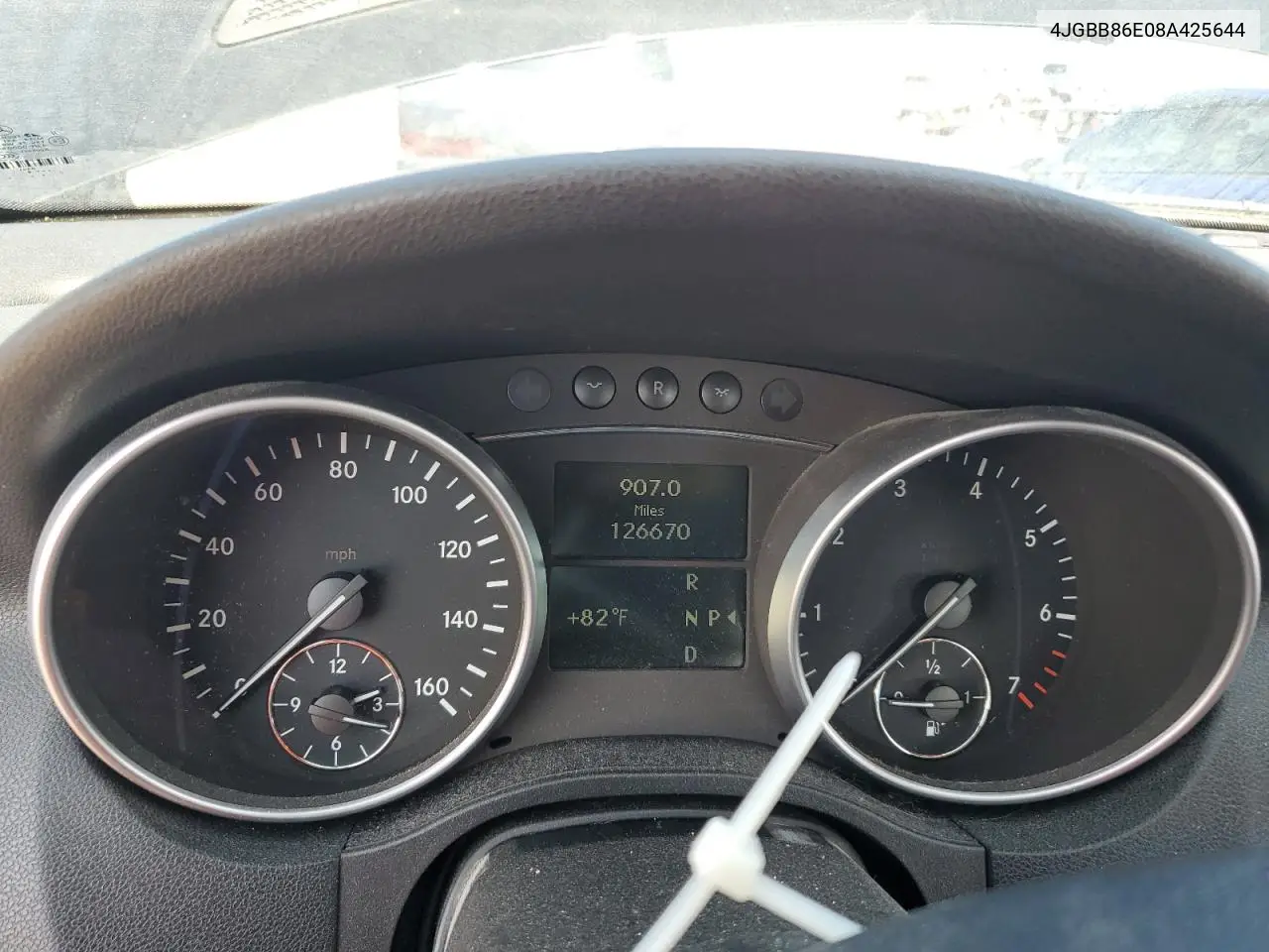 2008 Mercedes-Benz Ml 350 VIN: 4JGBB86E08A425644 Lot: 63211525
