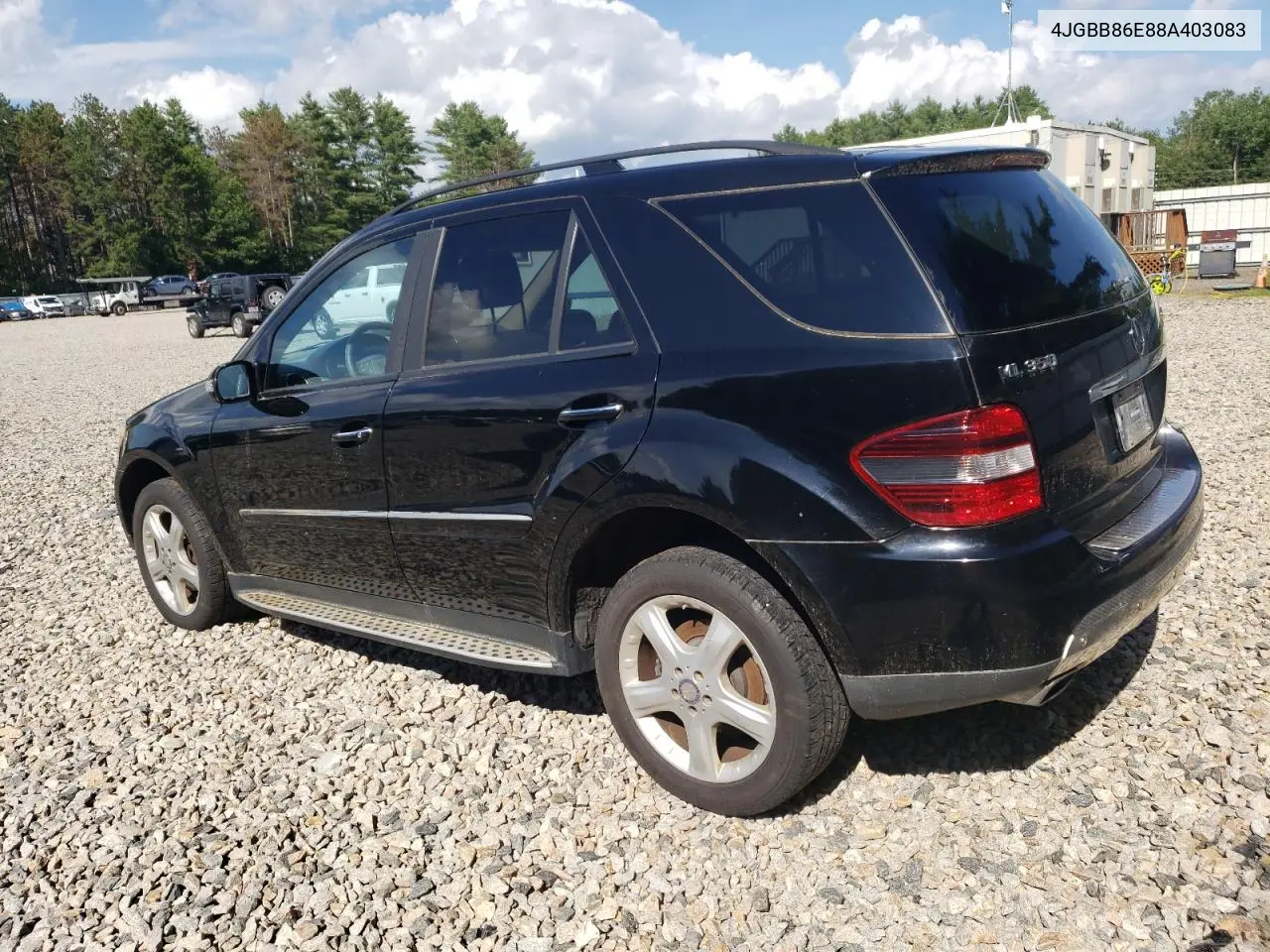 2008 Mercedes-Benz Ml 350 VIN: 4JGBB86E88A403083 Lot: 63214865