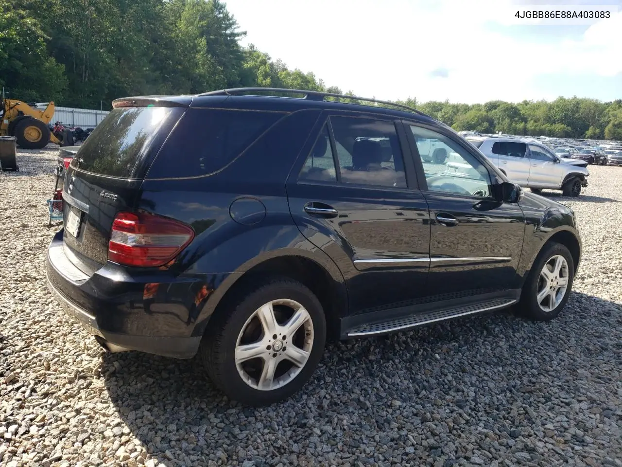 2008 Mercedes-Benz Ml 350 VIN: 4JGBB86E88A403083 Lot: 63214865