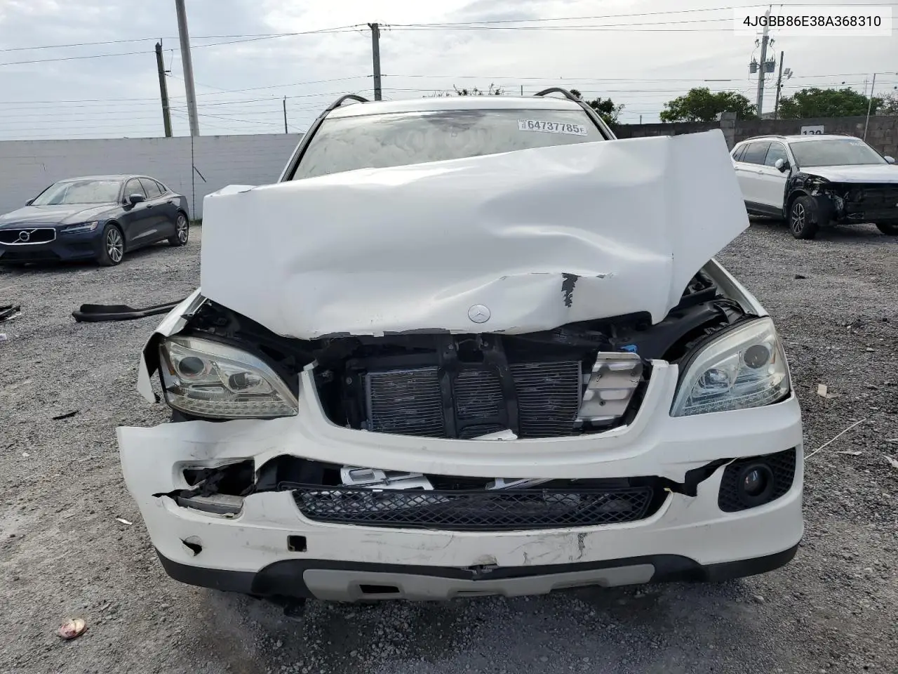 2008 Mercedes-Benz Ml 350 VIN: 4JGBB86E38A368310 Lot: 64737785
