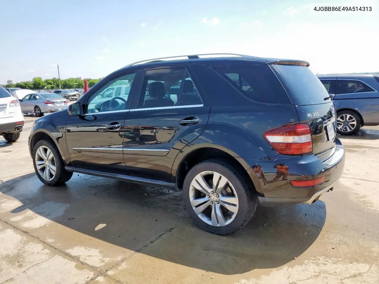 2009 Mercedes-Benz Ml 350 VIN: 4JGBB86E49A514313 Lot: 55292215