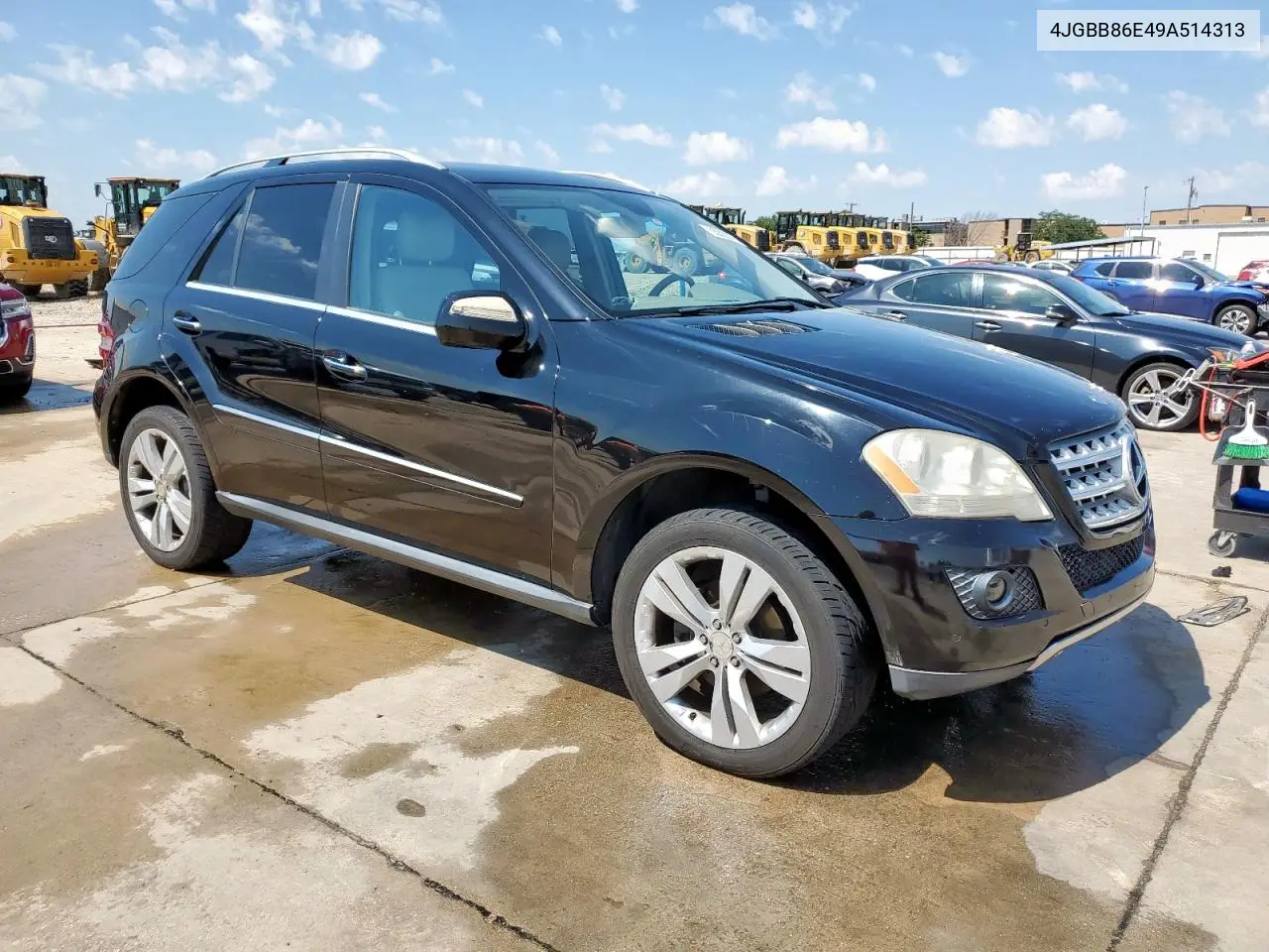 2009 Mercedes-Benz Ml 350 VIN: 4JGBB86E49A514313 Lot: 55292215