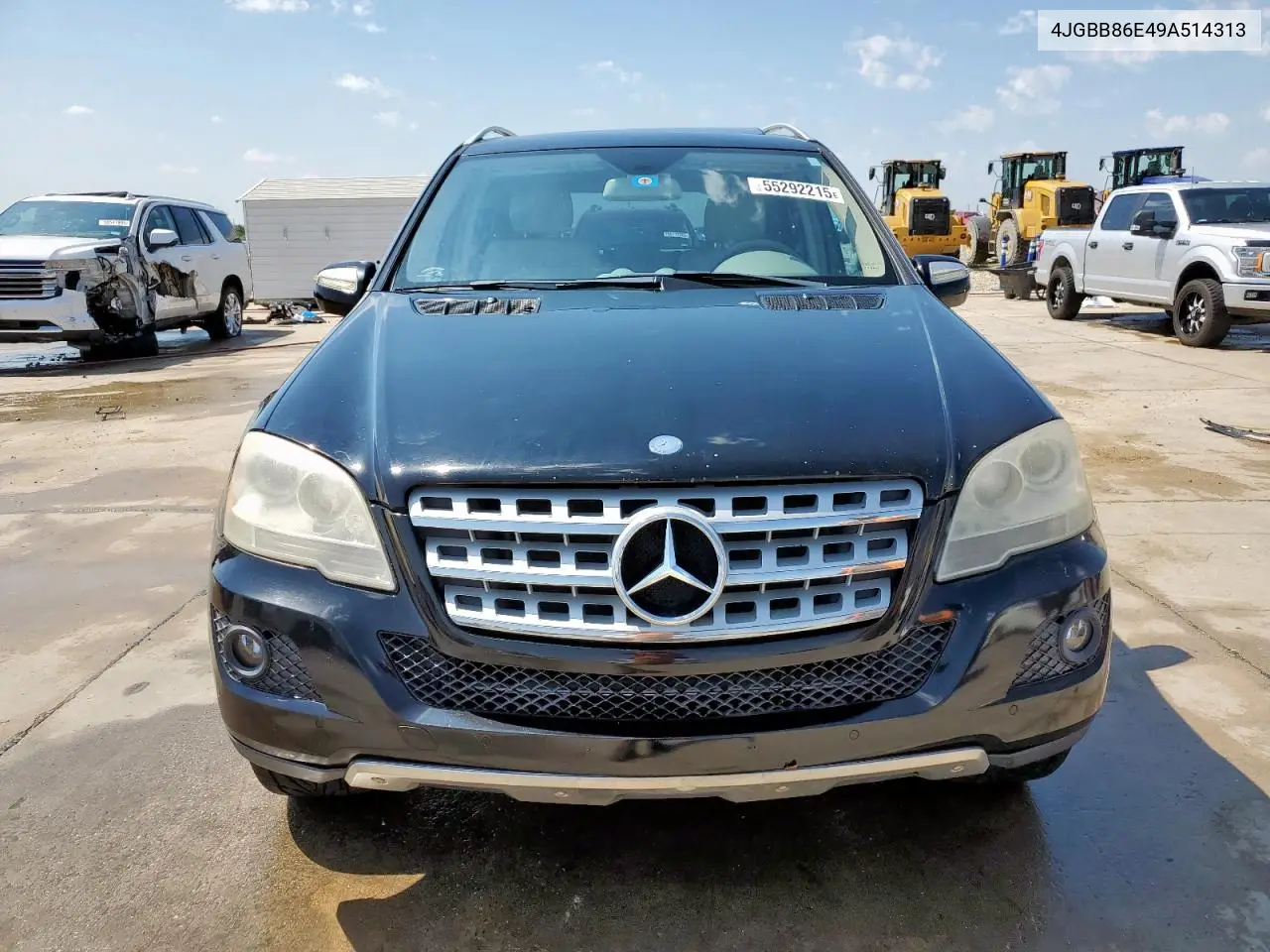 2009 Mercedes-Benz Ml 350 VIN: 4JGBB86E49A514313 Lot: 55292215