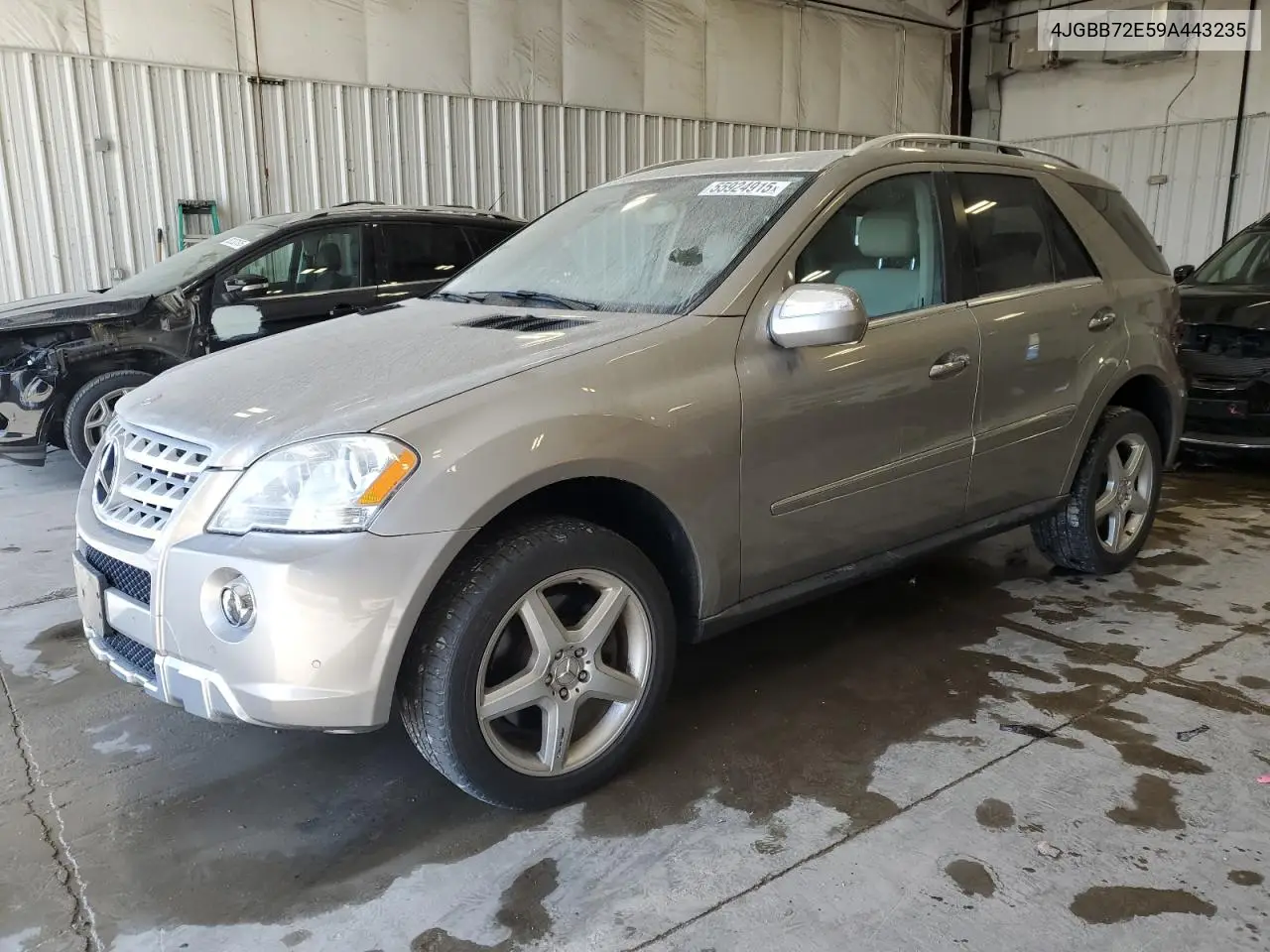 2009 Mercedes-Benz Ml 550 VIN: 4JGBB72E59A443235 Lot: 55924915