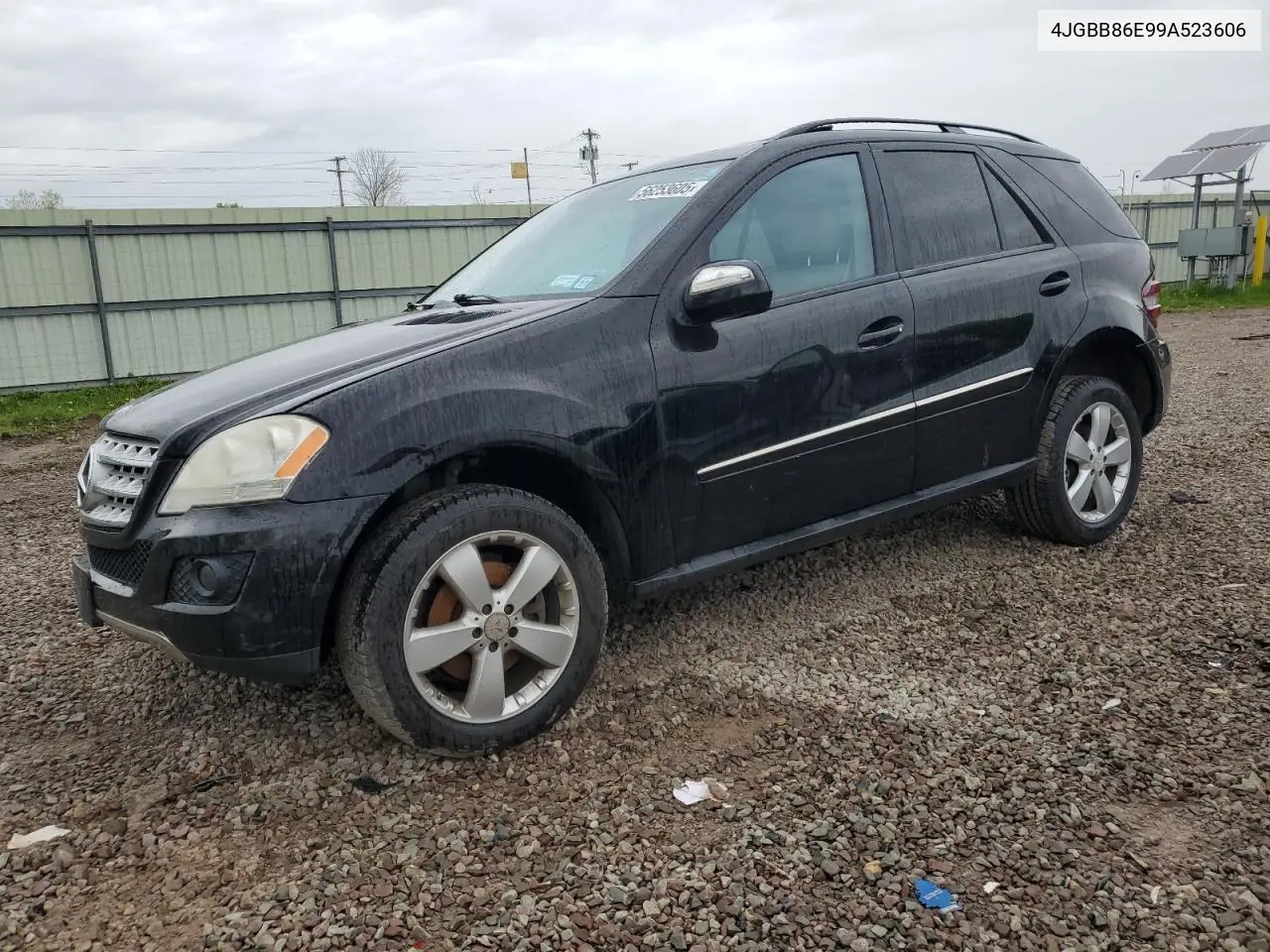 2009 Mercedes-Benz Ml 350 VIN: 4JGBB86E99A523606 Lot: 56253605