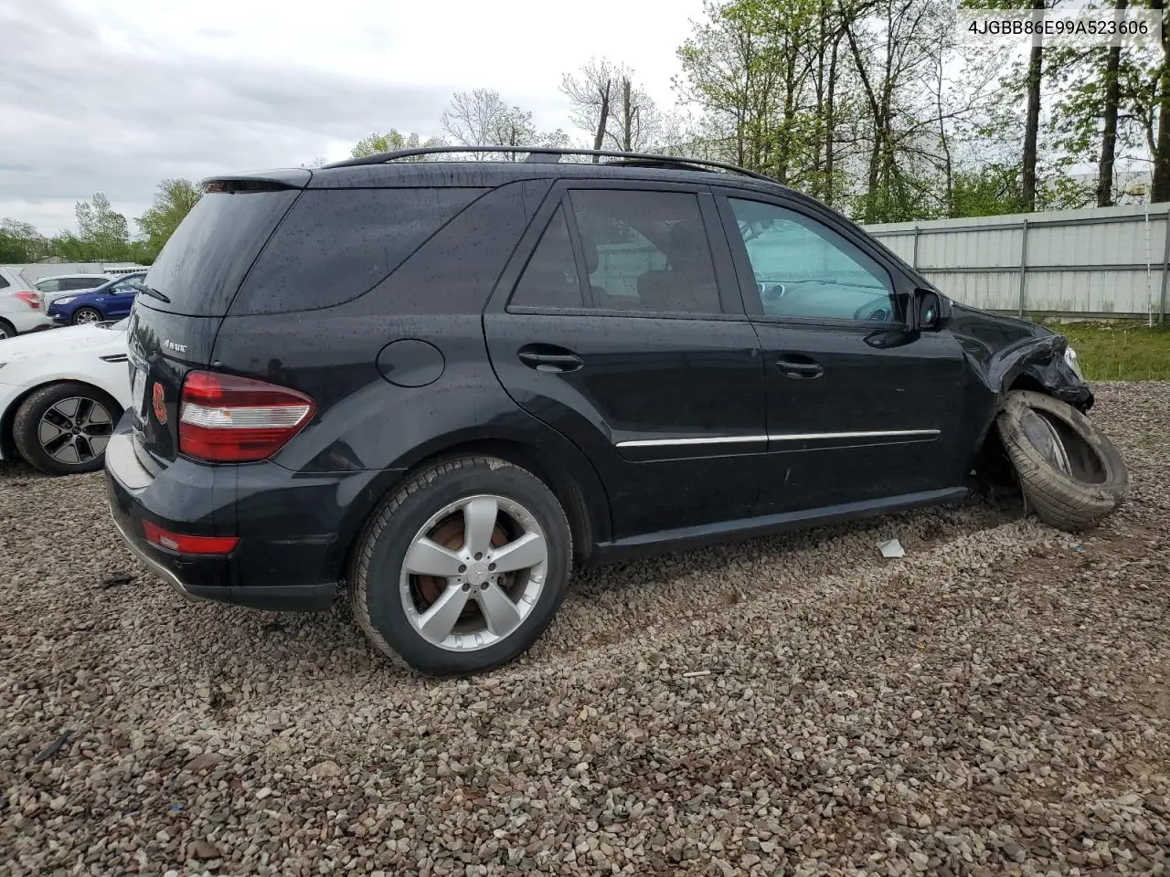 2009 Mercedes-Benz Ml 350 VIN: 4JGBB86E99A523606 Lot: 56253605
