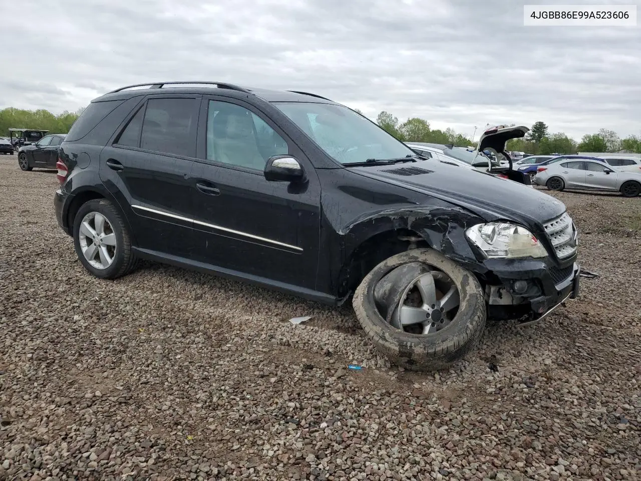2009 Mercedes-Benz Ml 350 VIN: 4JGBB86E99A523606 Lot: 56253605