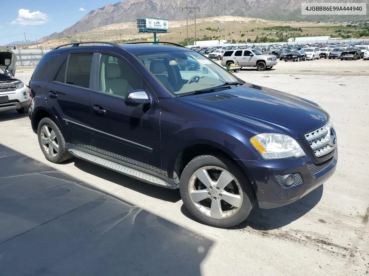 2009 Mercedes-Benz Ml 350 VIN: 4JGBB86E99A444940 Lot: 56407335