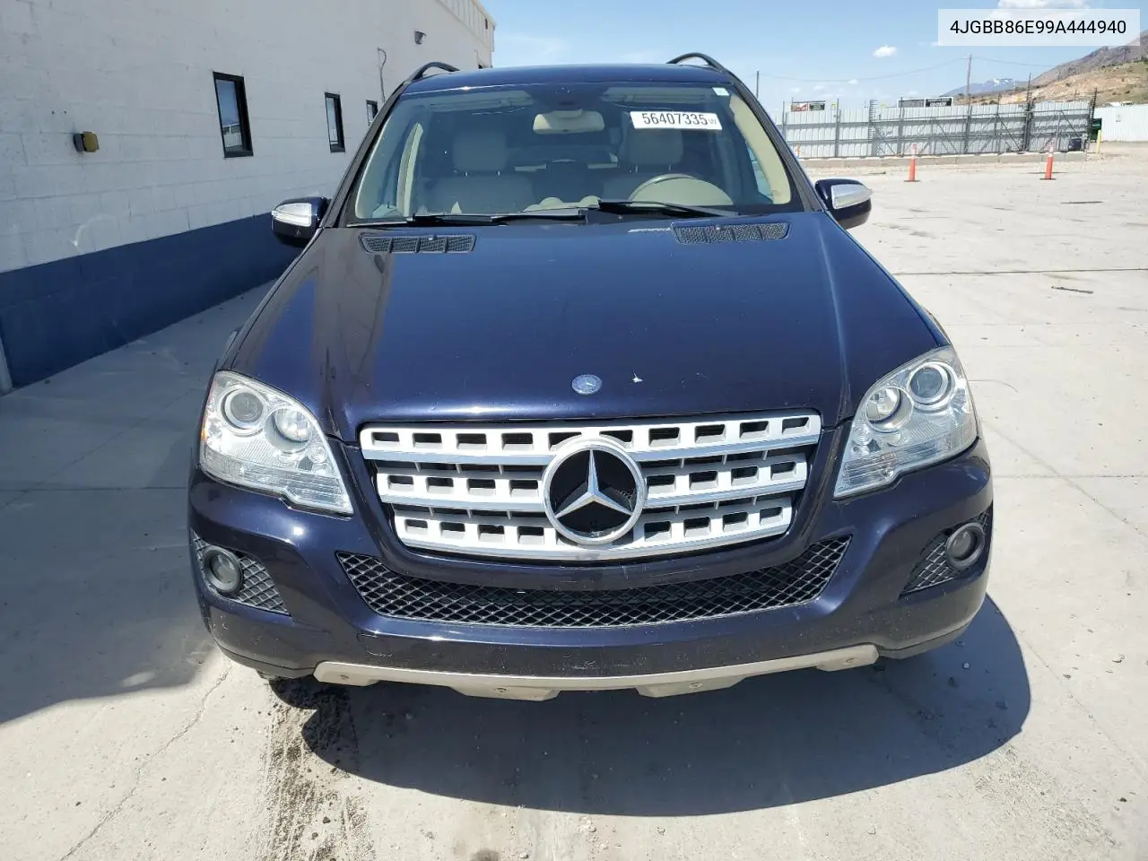 2009 Mercedes-Benz Ml 350 VIN: 4JGBB86E99A444940 Lot: 56407335