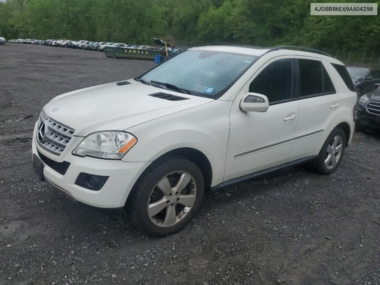 2009 Mercedes-Benz Ml 350 VIN: 4JGBB86E69A504298 Lot: 56718555