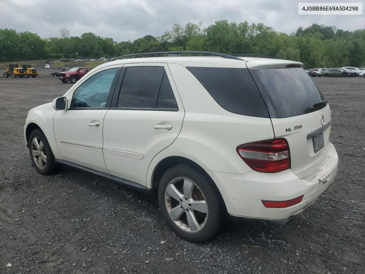 2009 Mercedes-Benz Ml 350 VIN: 4JGBB86E69A504298 Lot: 56718555
