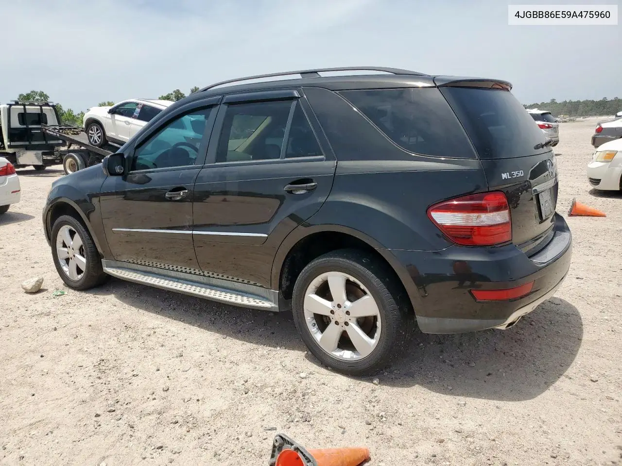 2009 Mercedes-Benz Ml 350 VIN: 4JGBB86E59A475960 Lot: 57132025