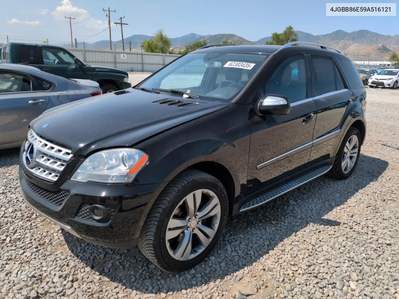 2009 Mercedes-Benz Ml 350 VIN: 4JGBB86E59A516121 Lot: 62303435
