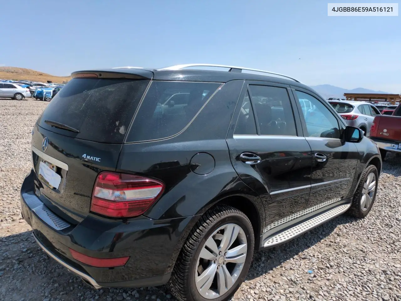 2009 Mercedes-Benz Ml 350 VIN: 4JGBB86E59A516121 Lot: 62303435