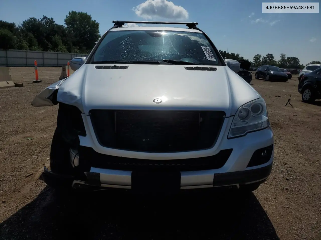 2009 Mercedes-Benz Ml 350 VIN: 4JGBB86E69A487681 Lot: 62520485