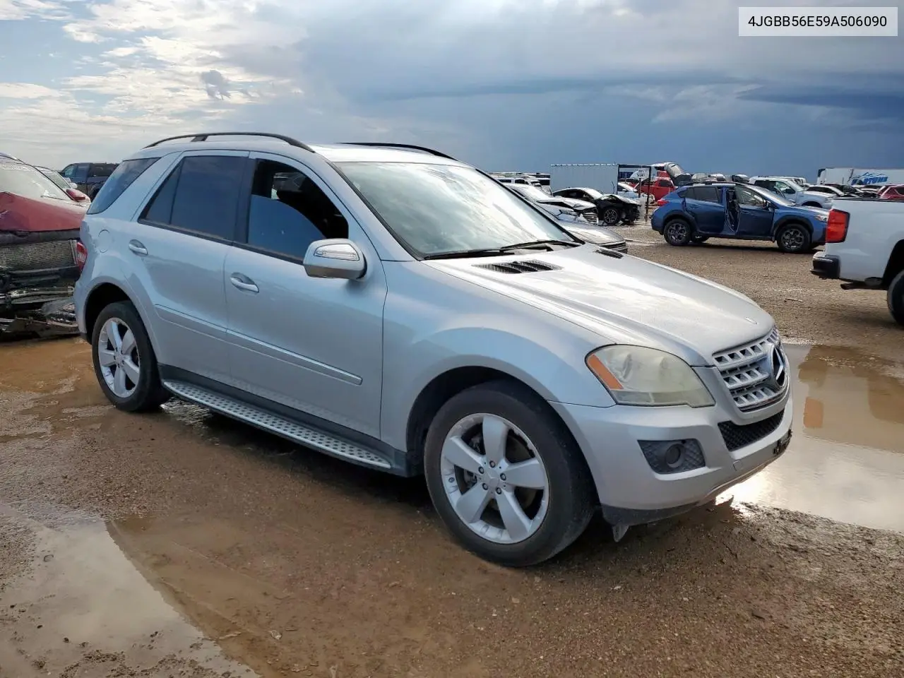2009 Mercedes-Benz Ml 350 VIN: 4JGBB56E59A506090 Lot: 62543665